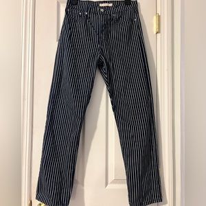 Levi’s wedgie straight pinstriped